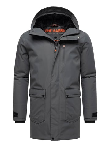 Stone Harbour heren winterparka Netaan met 10.000 mm waterkolom en gewatteerde voering
