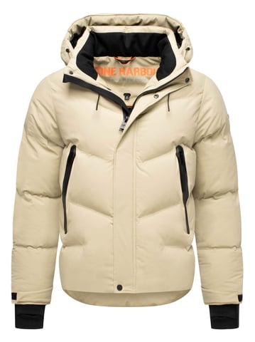 Stone Harbour heren winterjas Livianoo met afneembare capuchon en fleecezakken