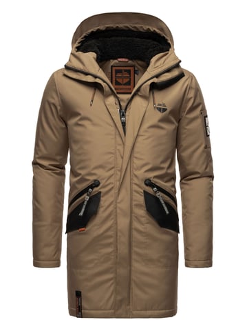 Stone Harbour men’s winter jacket Ragaan with faux fur lining & hood