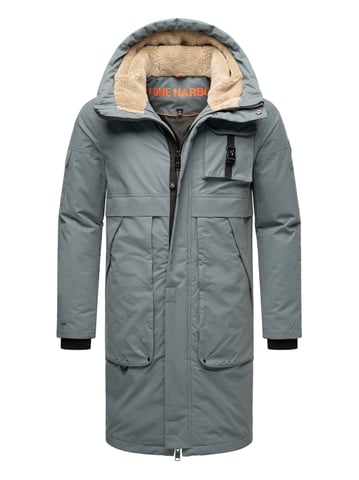 Stone Harbour men’s outdoor jacket Cyriaan with teddy-lined hood & windproof design