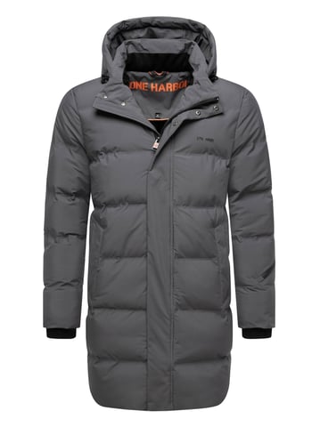 Stone Harbour heren wintermantel Thadeek met afneembare capuchon & magneetzakken