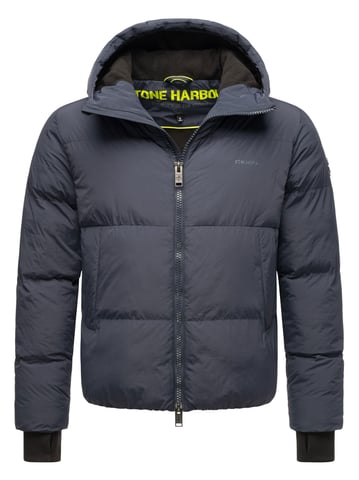 Stone Harbour men’s quilted jacket Tayroos with fleece lining & two-way zipper
