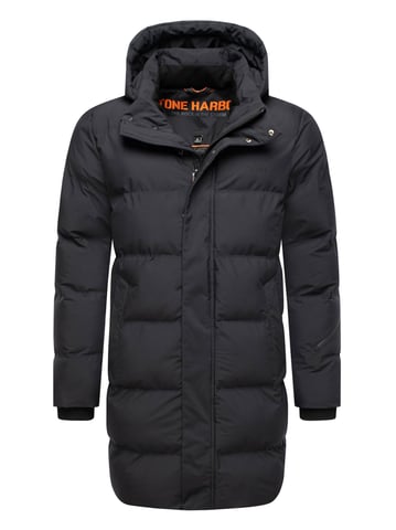 Stone Harbour heren wintermantel Thadeek met afneembare capuchon & magneetzakken