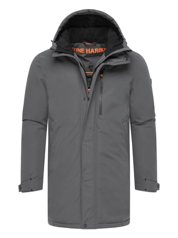 Stone Harbour men’s winter jacket Phinoo with fleece pockets & two-way zipper