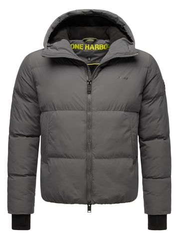 Stone Harbour men’s quilted jacket Tayroos with fleece lining & two-way zipper
