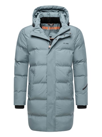 Stone Harbour men’s winter coat Thadeek with detachable hood & magnetic pockets