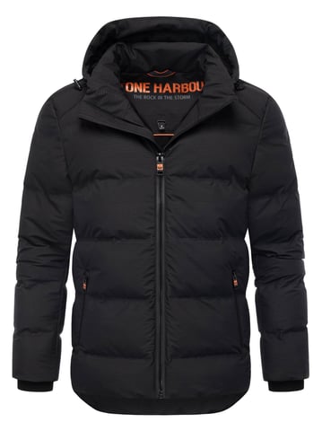 Stone Harbour heren winterjas Gavriloo met afneembare capuchon en fleecevoering