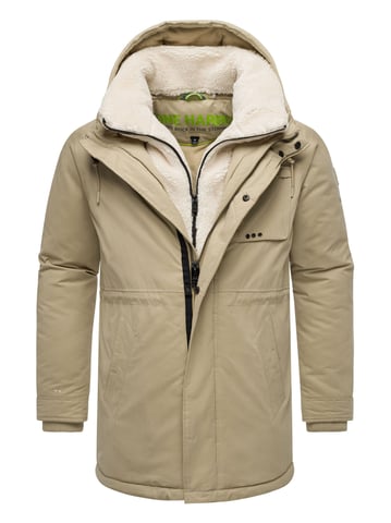 Stone Harbour men’s winter jacket Navroos with detachable teddy collar & fleece lining