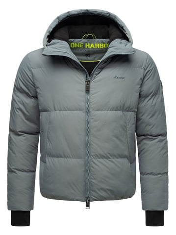 Stone Harbour men’s quilted jacket Tayroos with fleece lining & two-way zipper
