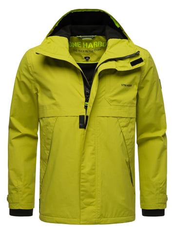 Stone Harbour lightweight men’s jacket Zanjaar with fleece lining & two-way zipper