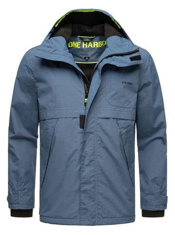 Stone Harbour lightweight men’s jacket Zanjaar with fleece lining & two-way zipper