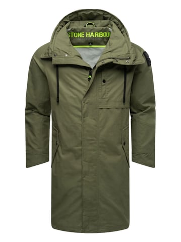 Stone Harbour lightweight men’s jacket Yaroon in cotton with long cut