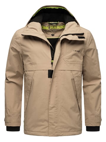 Stone Harbour lightweight men’s jacket Zanjaar with fleece lining & two-way zipper