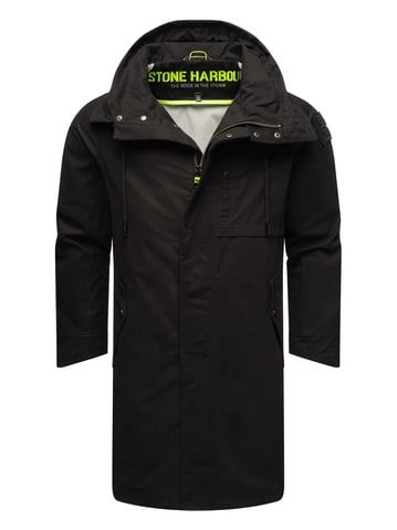 Stone Harbour lightweight men’s jacket Yaroon in cotton with long cut