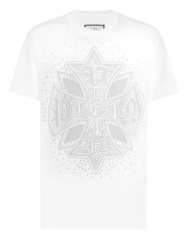 Round Neck T-Shirt Plein Cross Stones