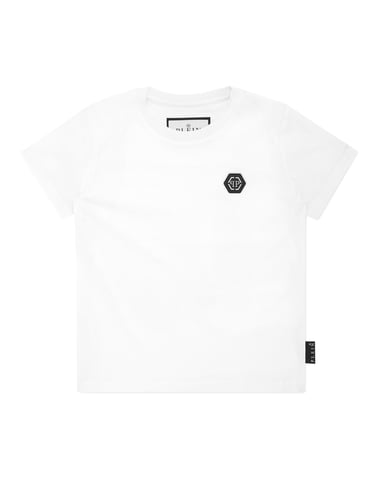 T-Shirt Round Neck Ss Gothic Plein