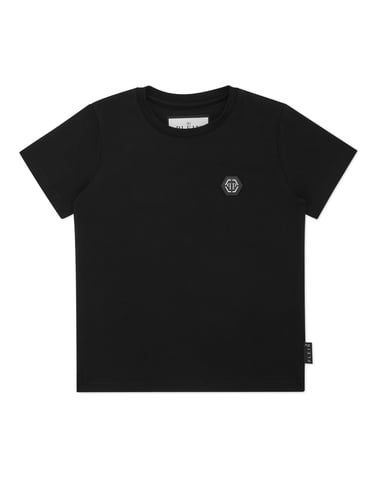 T-Shirt Round Neck Ss Gothic Plein