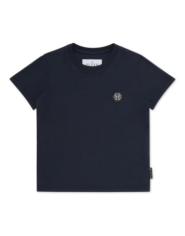 T-Shirt Round Neck Ss Gothic Plein