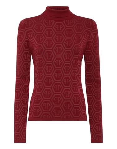 Knitted Turtleneck Monogram