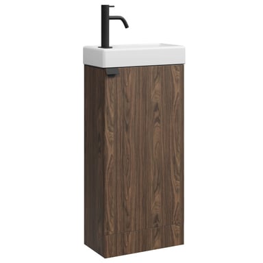 Badplaats Toiletmeubel orion 40 x 22 cm bruin fonteinmeubel met
