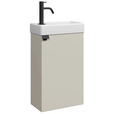 Badplaats Toiletmeubel apollo 40 x 22 cm - fonteinmeubel met wastafel