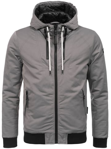 Navahoo Men’s Jacket B623 – Stylish Transitional Jacket with Fleece Pockets & Water-Repellent Fabric