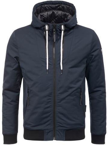 Navahoo Men’s Jacket B623 – Stylish Transitional Jacket with Fleece Pockets & Water-Repellent Fabric