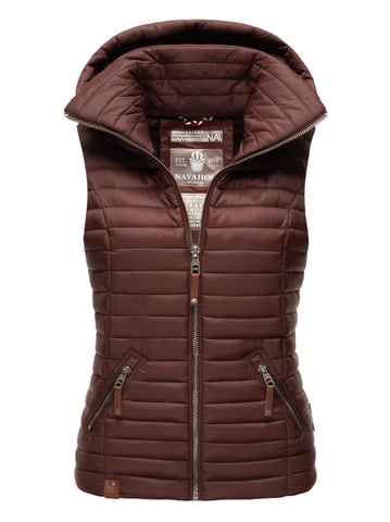 Navahoo Women’s Quilted Vest Shadaa – Lightweight Gilet with Detachable Hood