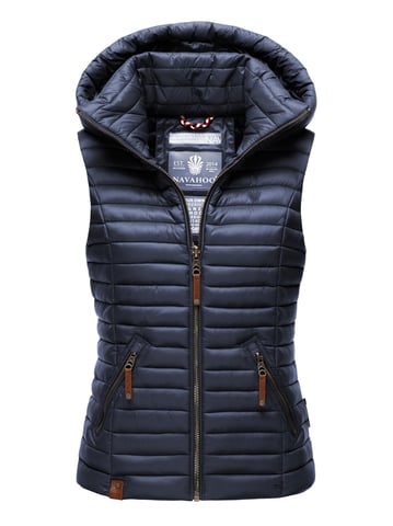 Navahoo Women’s Quilted Vest Shadaa – Lightweight Gilet with Detachable Hood