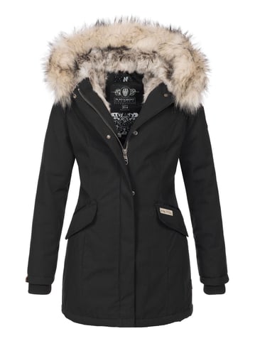 Navahoo Women’s Winter Parka Cristal – Premium Collection with Detachable Faux Fur Collar