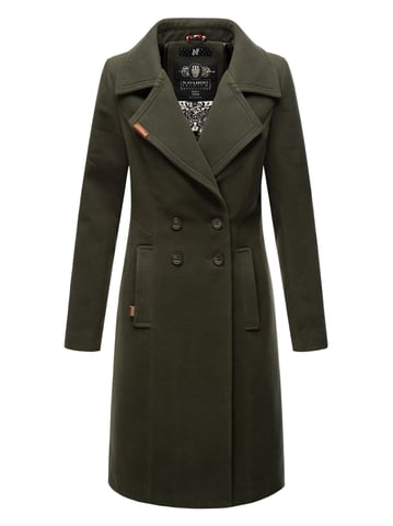 Navahoo Women’s Trenchcoat Wooly – Premium Winter Coat with Elegant Fit