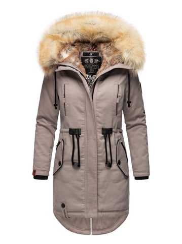 Navahoo Women’s Winter Jacket Bombi – Premium Collection with Detachable Faux Fur Collar