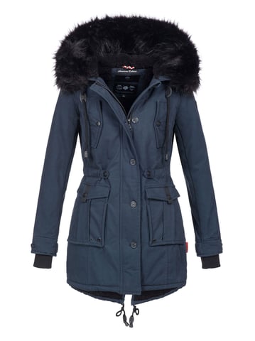 Navahoo Women’s Winter Jacket Luluna – With Teddy Fleece & Detachable Faux Fur Collar