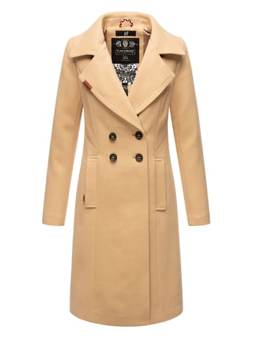 Navahoo Women’s Trenchcoat Wooly – Premium Winter Coat with Elegant Fit