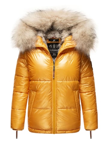 Navahoo Premium Women’s Winter Jacket Tikunaa – Puffer Style, Warm & With Faux Fur Collar