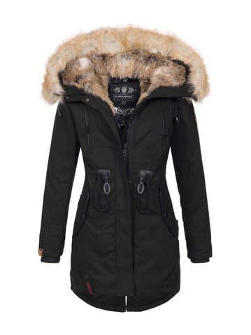 Navahoo Women’s Winter Jacket Bombi – Premium Collection with Detachable Faux Fur Collar
