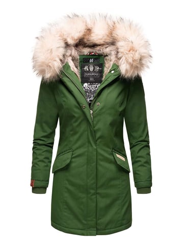 Navahoo Women’s Winter Parka Cristal – Premium Collection with Detachable Faux Fur Collar