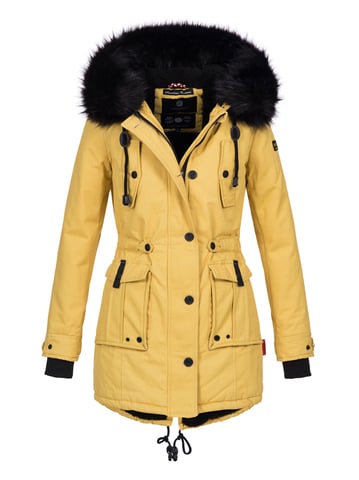 Navahoo Women’s Winter Jacket Luluna – With Teddy Fleece & Detachable Faux Fur Collar