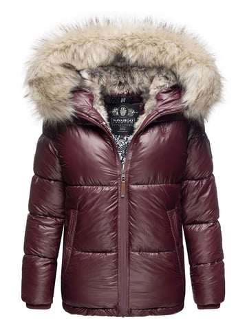 Navahoo Premium Women’s Winter Jacket Tikunaa – Puffer Style, Warm & With Faux Fur Collar