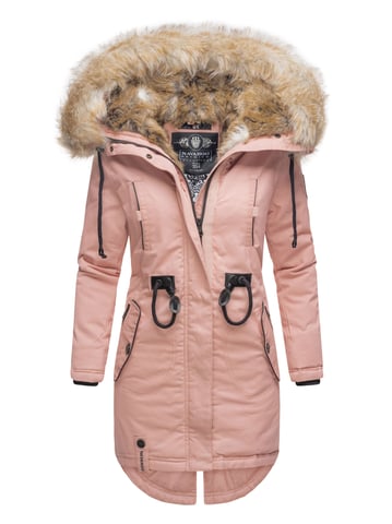 Navahoo Women’s Winter Jacket Bombi – Premium Collection with Detachable Faux Fur Collar