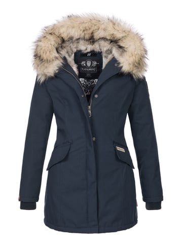 Navahoo Women’s Winter Parka Cristal – Premium Collection with Detachable Faux Fur Collar