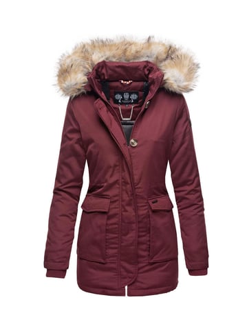 Navahoo Women’s Winter Jacket Schneeengel – Warm, Water-Repellent & With Detachable Faux Fur Collar
