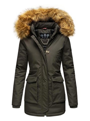 Navahoo Women’s Winter Jacket Schneeengel Princess – Classic, Warm & With Detachable Faux Fur Collar