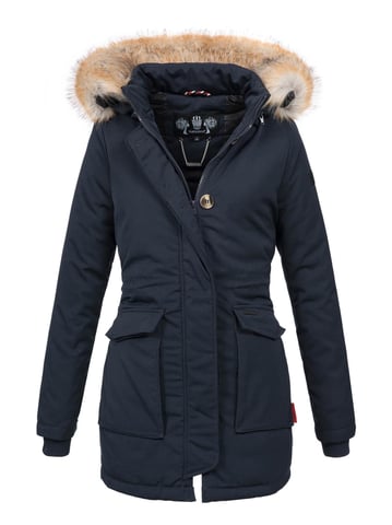 Navahoo Women’s Winter Jacket Schneeengel – Warm, Water-Repellent & With Detachable Faux Fur Collar