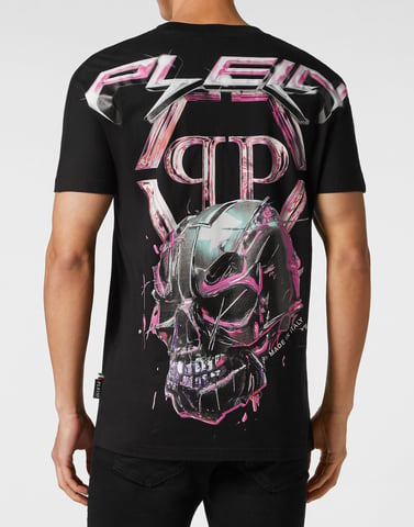 T-Shirt Round Neck Chrome