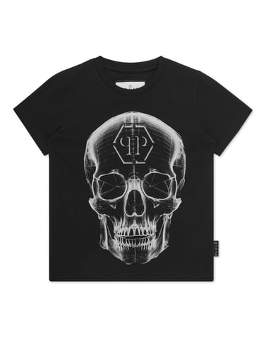T-Shirt Round Neck Ss Skull