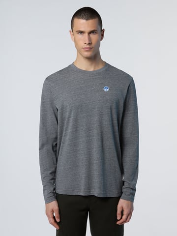 North Sails T-shirt Long-sleeved with logo patch
