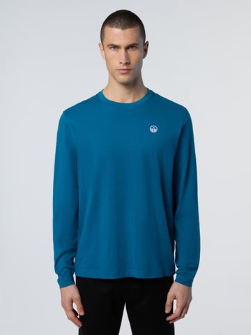 North Sails T-shirt Long-sleeved with logo patch