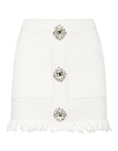 Knit Short Skirt Monogram