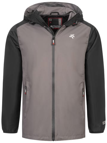 A. Salvarini men’s rain jacket AS-322 water-repellent & lightweight design